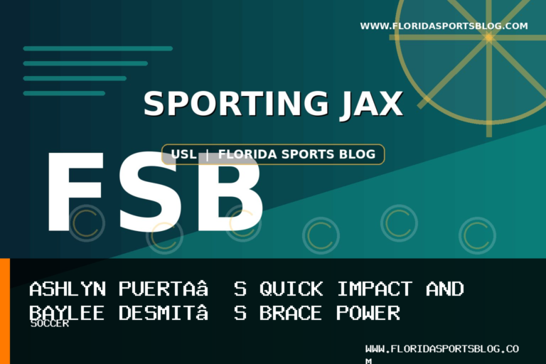 Ashlyn Puerta’s Quick Impact and Baylee DeSmit’s Brace Power Sporting JAX Women to 3-2 Win Over Tampa Bay Sun FC featured image