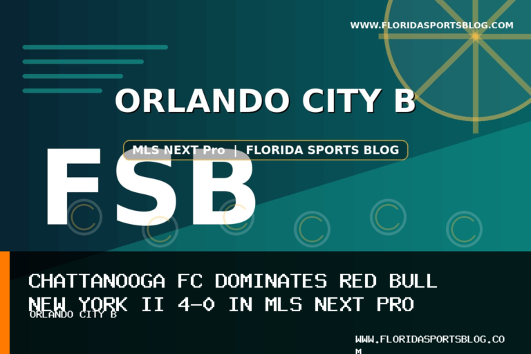 Chattanooga FC Dominates Red Bull New York II 4-0 in MLS NEXT Pro Matchweek 14 featured image