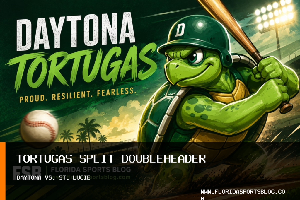 Daytona Tortugas Split Baseball Doubleheader With St. Lucie Mets as Jake Brink Earns Game 1 Victory featured image