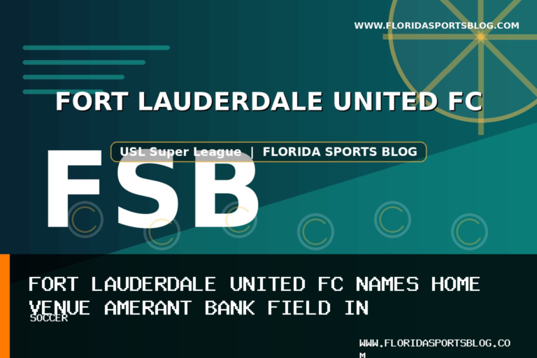 Fort Lauderdale United FC Names Home Venue Amerant Bank Field in Partnership with Amerant Bank featured image