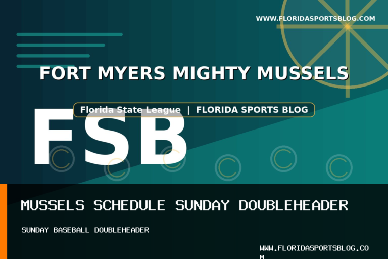 Fort Myers Mighty Mussels Postpone Bradenton Marauders Game, Schedule 2026 Home-Finale Doubleheader featured image