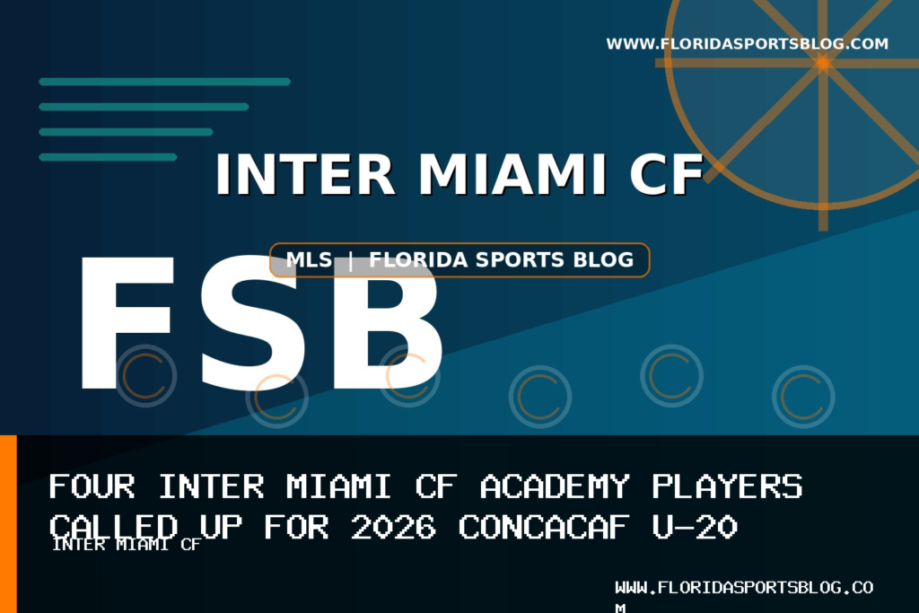 Four Inter Miami CF Academy Players Called Up for 2026 CONCACAF U-20 Championship featured image