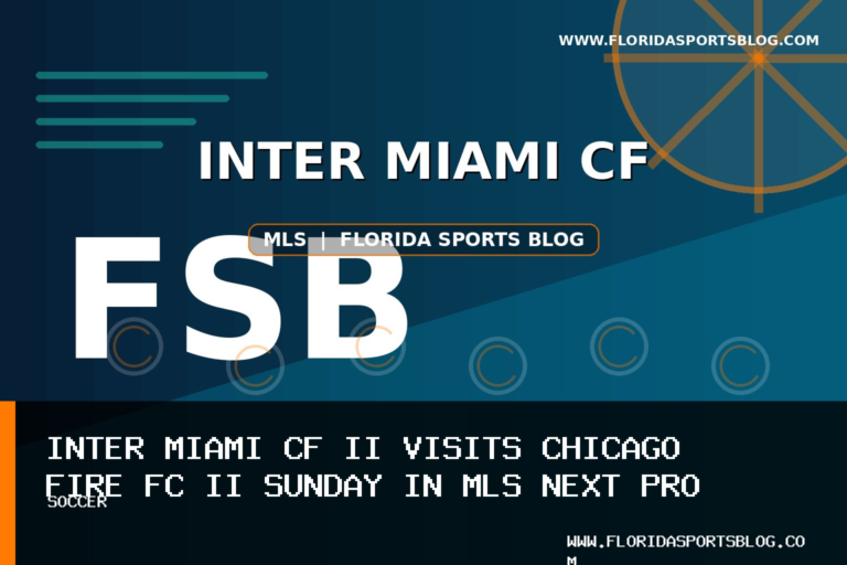 Inter Miami CF II Visits Chicago Fire FC II Sunday in MLS NEXT Pro Men’s Soccer featured image