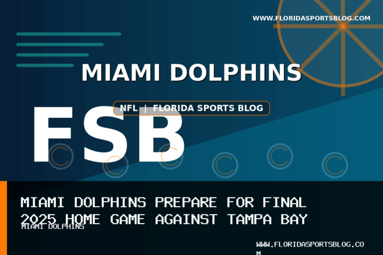 Miami Dolphins Prepare for Final 2025 Home Game Against Tampa Bay Buccaneers with Rookie QB Quinn Ewers Leading Charge featured image