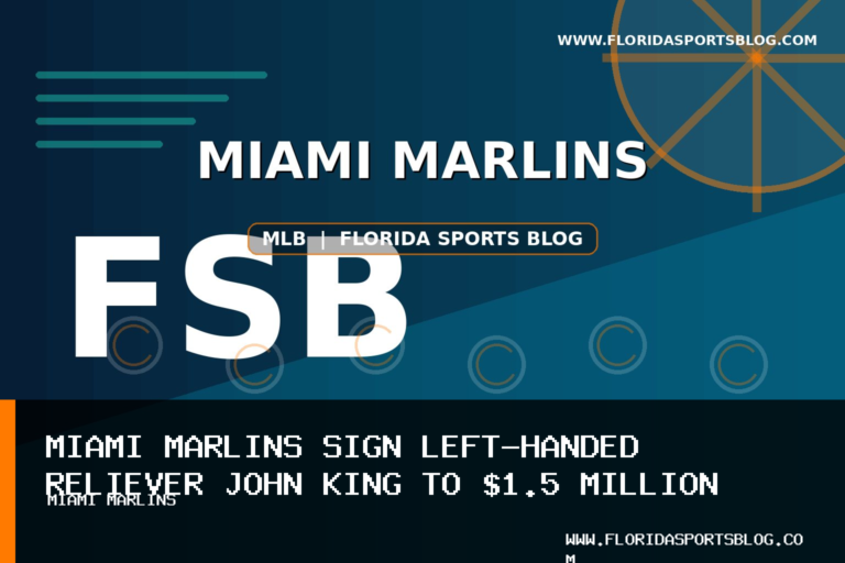 Miami Marlins Sign Left-Handed Reliever John King to $1.5 Million Deal featured image