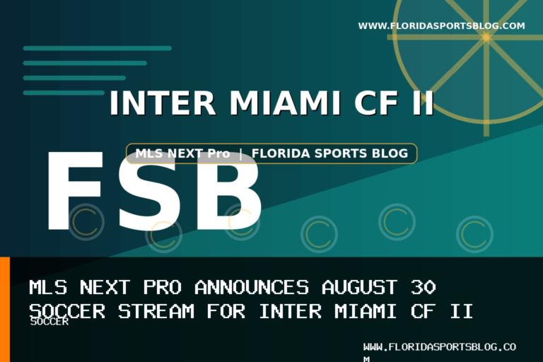MLS NEXT Pro Announces August 30 Soccer Stream for Inter Miami CF II and New York City Football Club II featured image