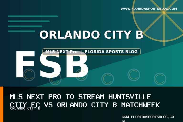 MLS NEXT Pro to Stream Huntsville City FC vs Orlando City B Matchweek 15 on June 13 featured image