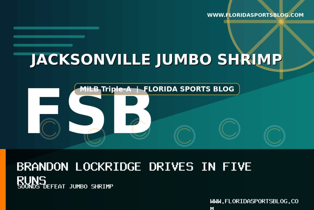 Nashville Sounds Defeat Jacksonville Jumbo Shrimp 8-5 as Brandon Lockridge Drives in Five Runs featured image