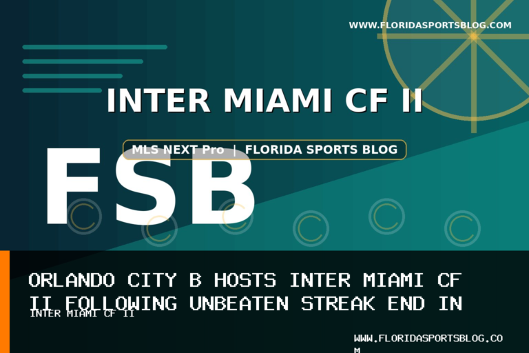 Orlando City B Hosts Inter Miami CF II Following Unbeaten Streak End in MLS NEXT Pro featured image