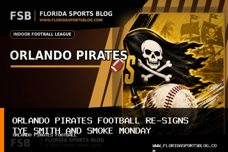 Orlando Pirates Football Re-Signs Tye Smith and Smoke Monday Before Green Bay Blizzard Playoff Game featured image