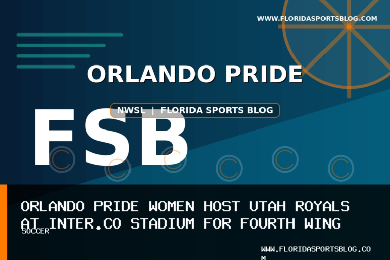 Orlando Pride Women Host Utah Royals at Inter.co Stadium for Fourth Wing Night featured image