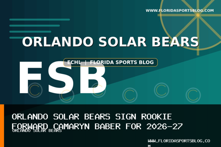 Orlando Solar Bears Sign Rookie Forward Camaryn Baber for 2026-27 Season featured image