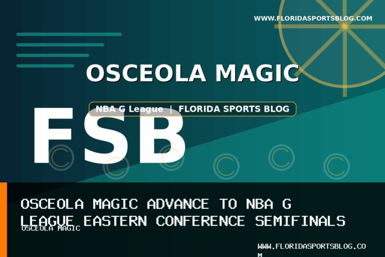 Osceola Magic Advance to NBA G League Eastern Conference Semifinals Behind Colin Castleton Double-Double featured image