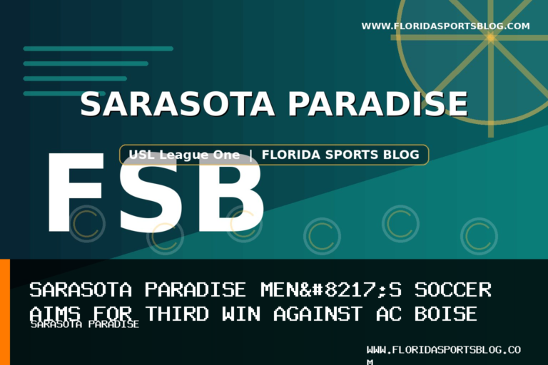 Sarasota Paradise Men’s Soccer Aims for Third Win Against AC Boise at Athletic Club Boise Stadium featured image