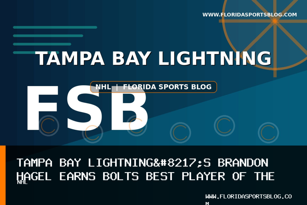 Tampa Bay Lightning’s Brandon Hagel Earns Bolts Best Player of the Month for April After Stellar Playoff Performance featured image