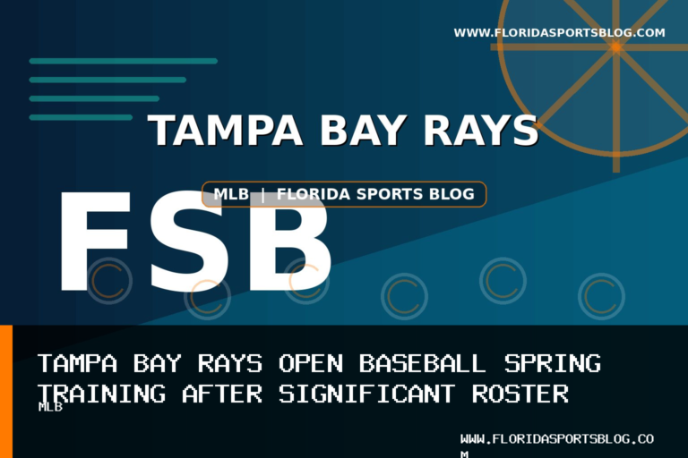 Tampa Bay Rays Open Baseball Spring Training After Significant Roster Overhaul featured image