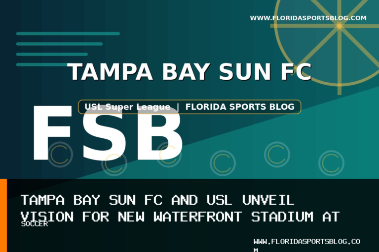 Tampa Bay Sun FC and USL Unveil Vision for New Waterfront Stadium at Ybor Harbor featured image