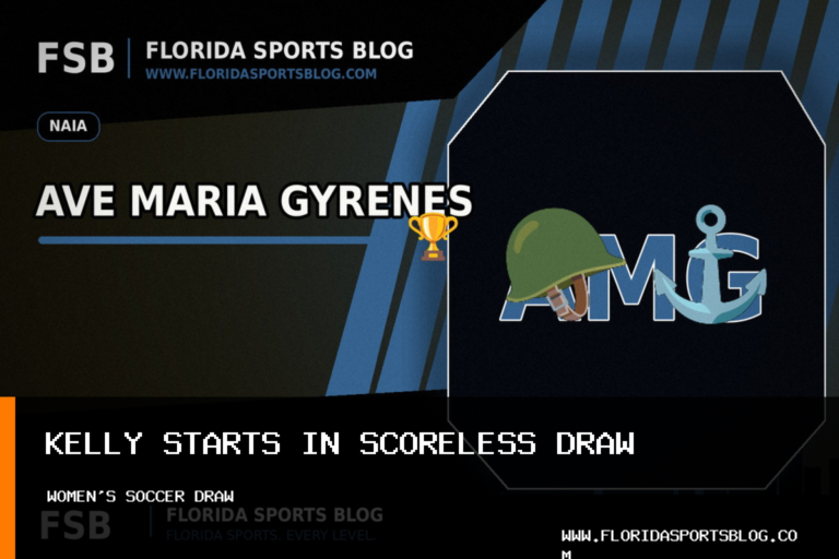 Ave Maria University Athletics: Hannah Kelly Starts for Ave Maria Women's Soccer in 0-0 Draw featured image