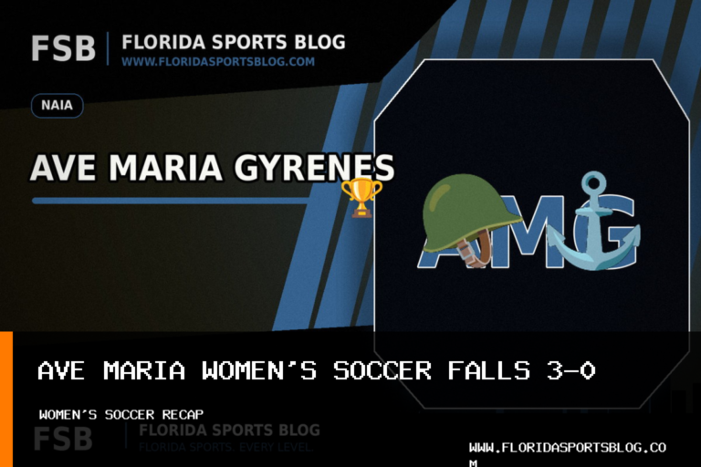 Ave Maria University Athletics Women’s Soccer Falls 3-0 to St. Thomas Bobcats featured image