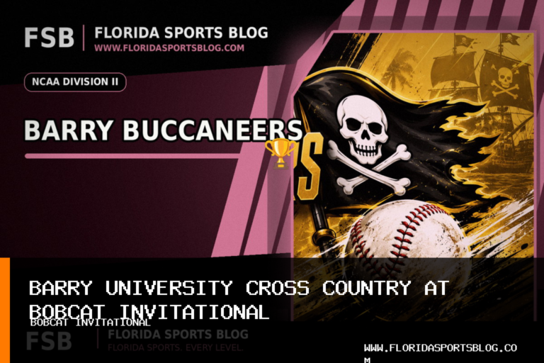 Barry University Men’s and Women’s Cross-Country Teams Finish Fifth and Third at Bobcat Invitational featured image