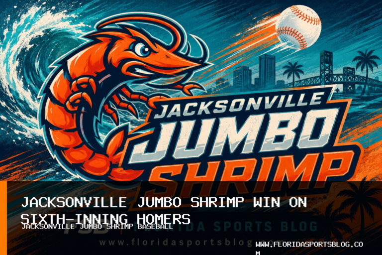 Baseball: Jacksonville Jumbo Shrimp Use Matthew Etzel, Graham Pauley Homers to Beat Nashville Sounds 4-3 featured image