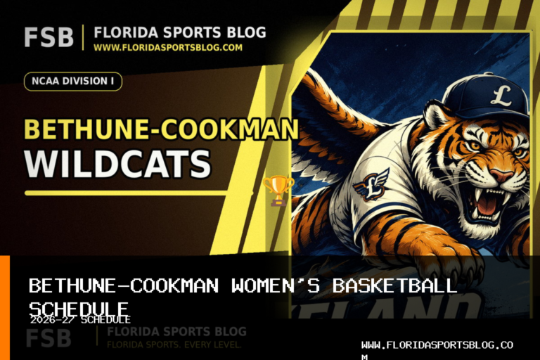 Bethune-Cookman University Athletics, Demetria Frank Unveil 2026-27 Women’s Basketball Schedule featured image