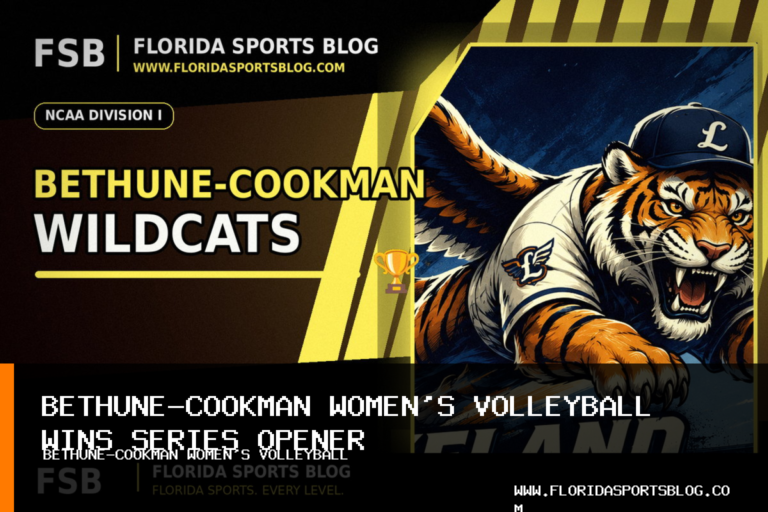 Bethune-Cookman University Athletics Women's Volleyball: Alaya Rhodes Leads 3-1 Win Over South Carolina State featured image
