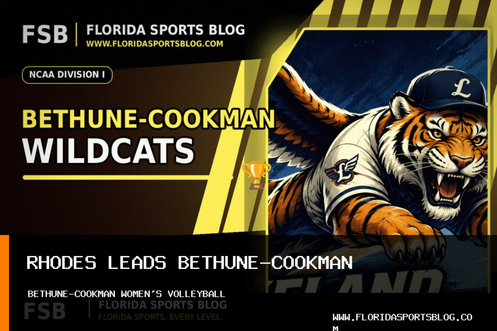 Bethune-Cookman University Athletics Women’s Volleyball: Alaya Rhodes Records 21 Kills in 3-1 Win Over Alabama State featured image