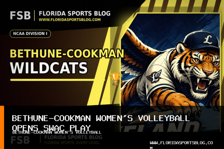 Bethune-Cookman University Women's Volleyball Opens SWAC Play Against Alabama A&M at Moore Gymnasium featured image