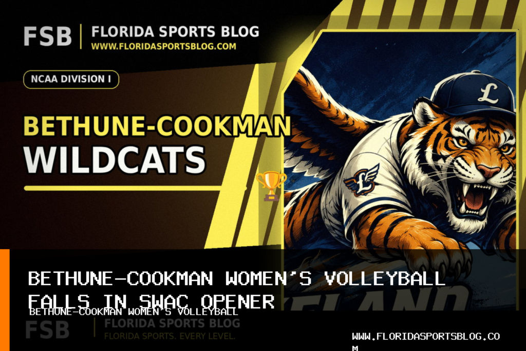 Bethune-Cookman University women's volleyball opens SWAC play with 3-0 loss to Alabama A&M featured image