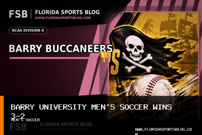 Biel Vallverdu Campo scores twice as Barry University men's soccer beats Florida Memorial Lions 3-2 featured image