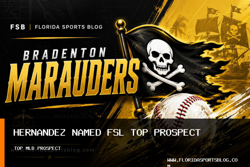 Bradenton Marauders Right-Hander Seth Hernandez Named Florida State League Top MLB Prospect for 2026 featured image