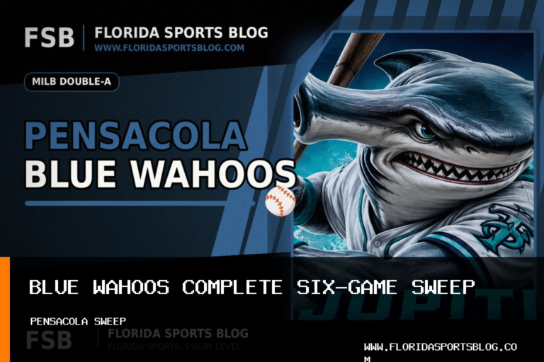 Brandon Compton, Pensacola Blue Wahoos Complete Six-Game Sweep of Biloxi Shuckers featured image