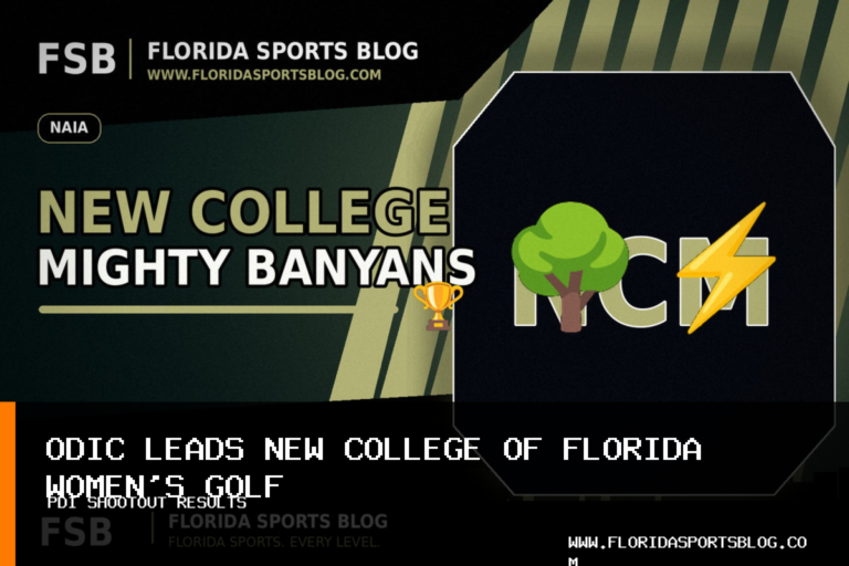 Brittany Odic Leads New College of Florida Women's Golf to Fifth at PDI Shootout featured image