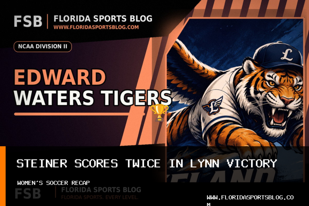 Brooklyn Steiner Scores Twice as Edward Waters University Women's Soccer Falls 3-0 to Lynn University featured image