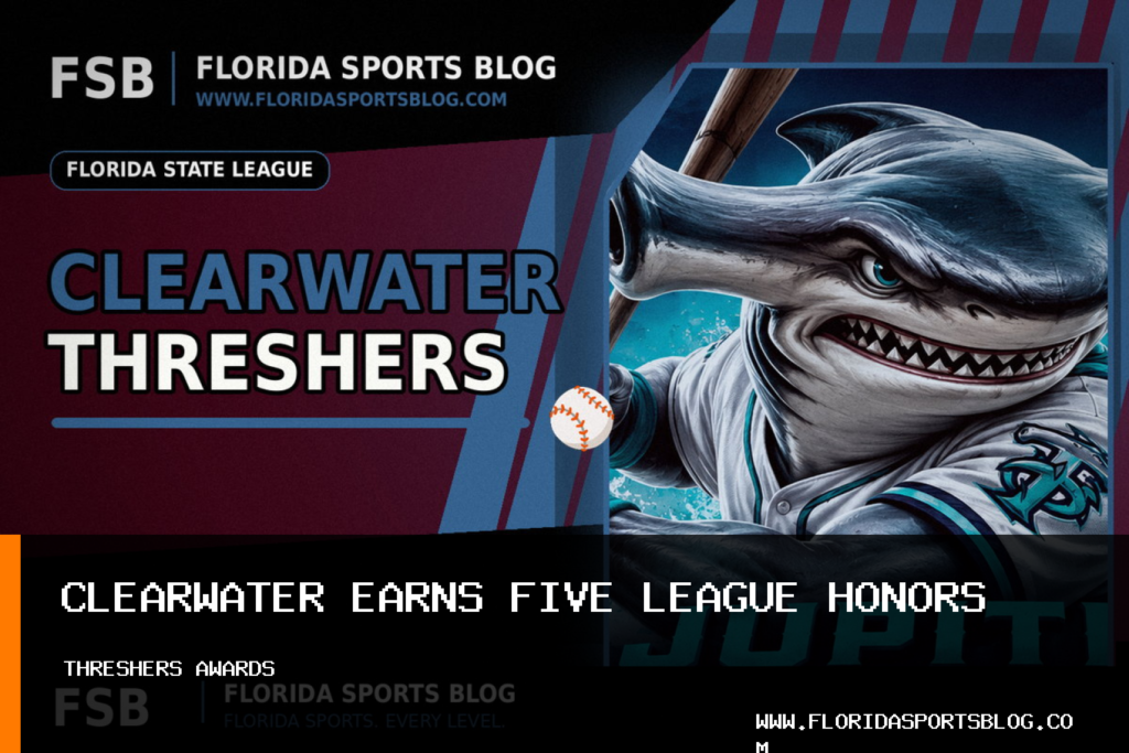 Clearwater Threshers Baseball Manager Aaron Barrett Earns 2026 Florida State League Honor featured image