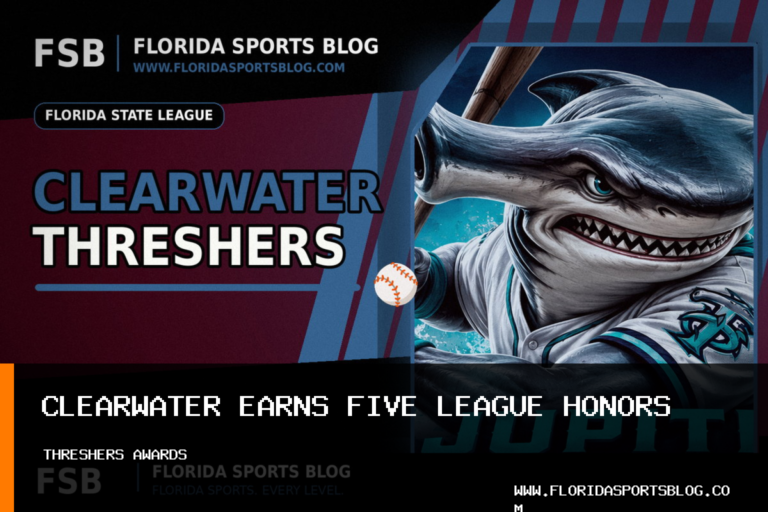 Clearwater Threshers Baseball Manager Aaron Barrett Earns 2026 Florida State League Honor featured image
