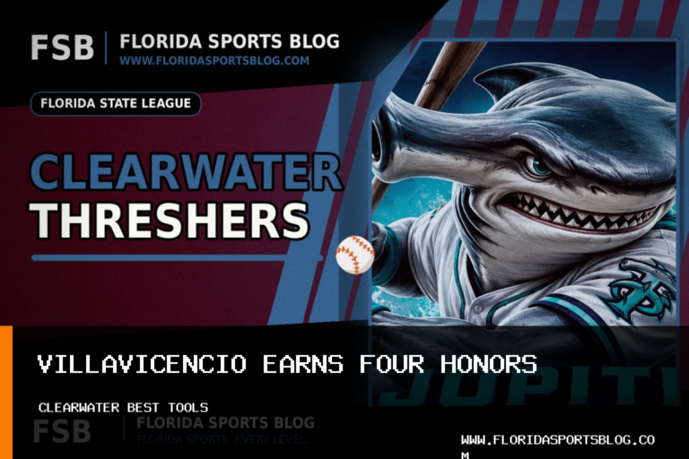 Clearwater Threshers’ Juan Villavicencio earns four Baseball America Single-A honors featured image