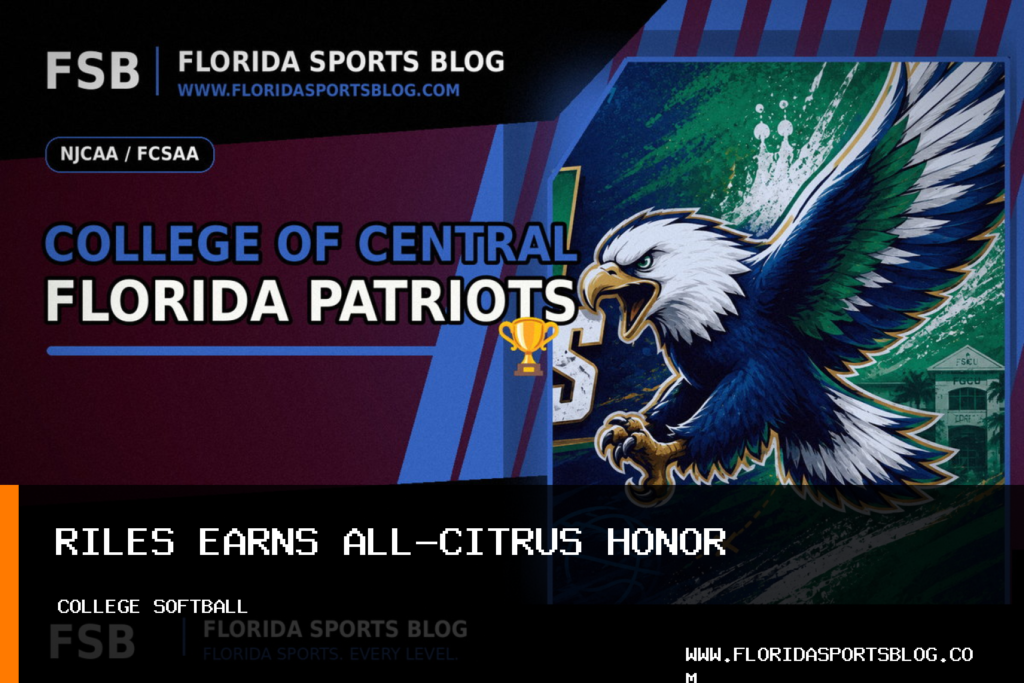 College of Central Florida women's softball honors Kaylee Riles with All-Citrus Second Team selection featured image