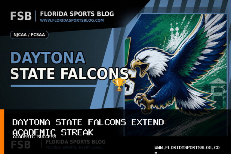 Daytona State Falcons Record 3.34 GPA, Reach 16-Year Academic Streak featured image