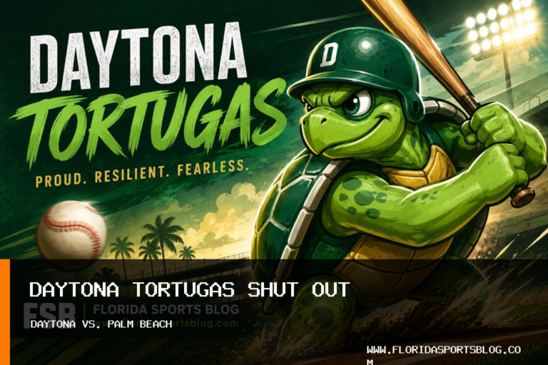 Daytona Tortugas baseball team shut out 11-0 by Palm Beach Cardinals in series opener featured image