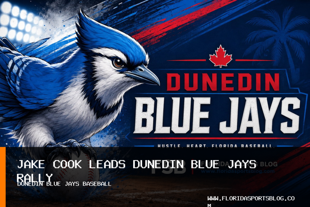 Dunedin Blue Jays Score 10 Unanswered Runs Against Clearwater Threshers as Jake Cook Delivers Two Extra-Base Hits featured image