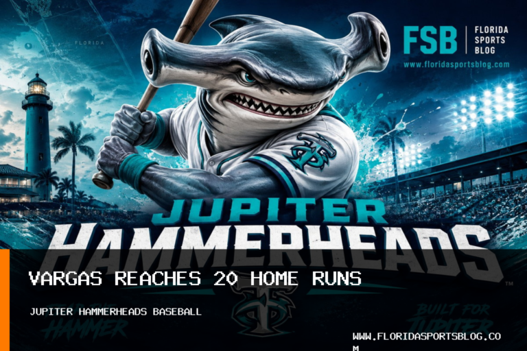 Echedry Vargas Powers Jupiter Hammerheads Past St. Lucie Mets 7-3 With Two Home Runs featured image