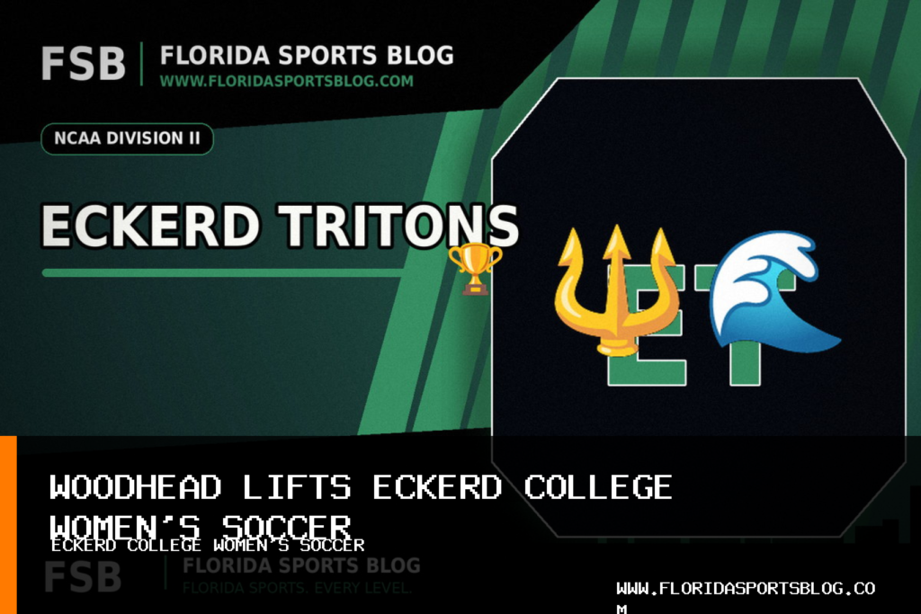 Eckerd College women's soccer gets Amy Woodhead goal, blanks Tampa 1-0 at Johnson Field featured image