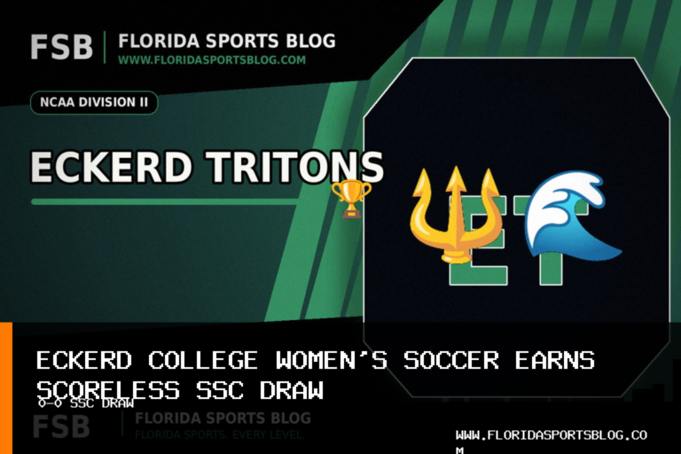 Eckerd College Women’s Soccer Holds No. 20 Embry-Riddle (FL) to 0-0 Draw in SSC Opener featured image