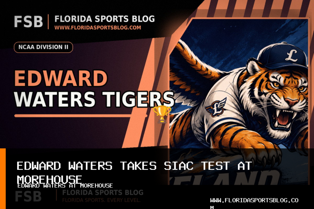 Edward Waters University men's football and Tavion Faulk take 3-1 record to Morehouse College featured image