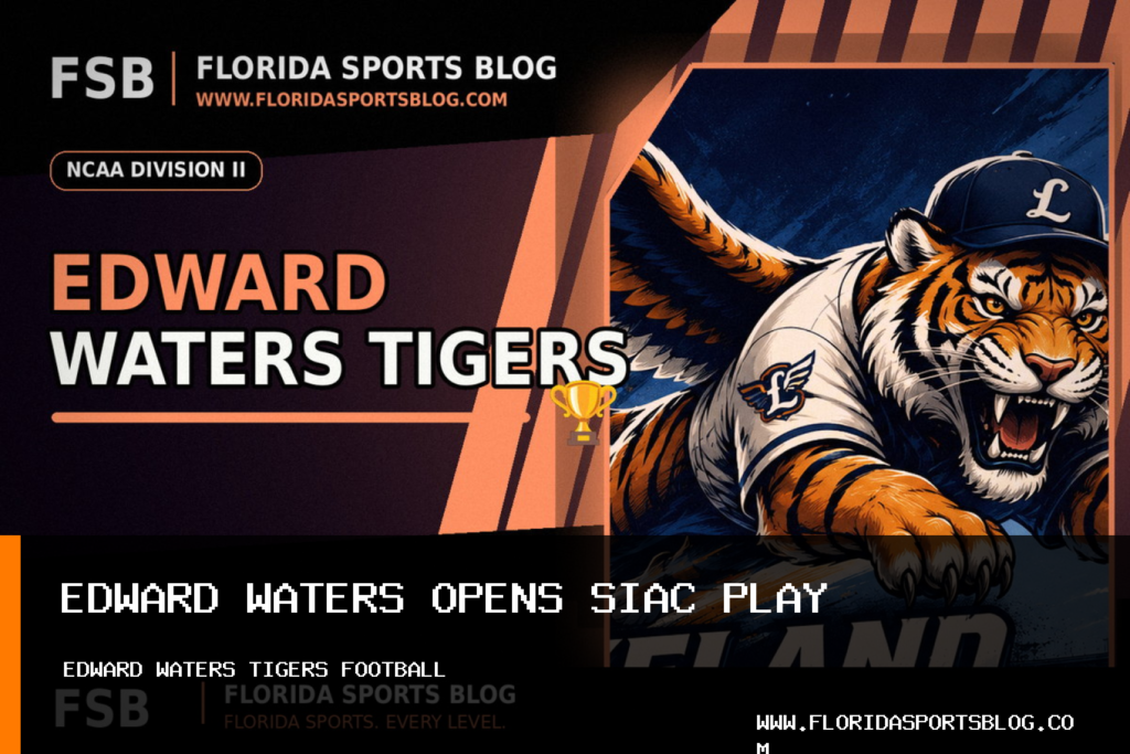 Edward Waters University Men's Football Opens SIAC Play Against Miles Golden Bears in Prince Hall Classic featured image