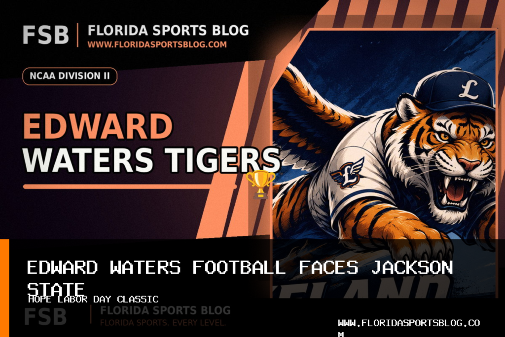 Edward Waters University men's football prepares for September 5 game at Jackson State University featured image