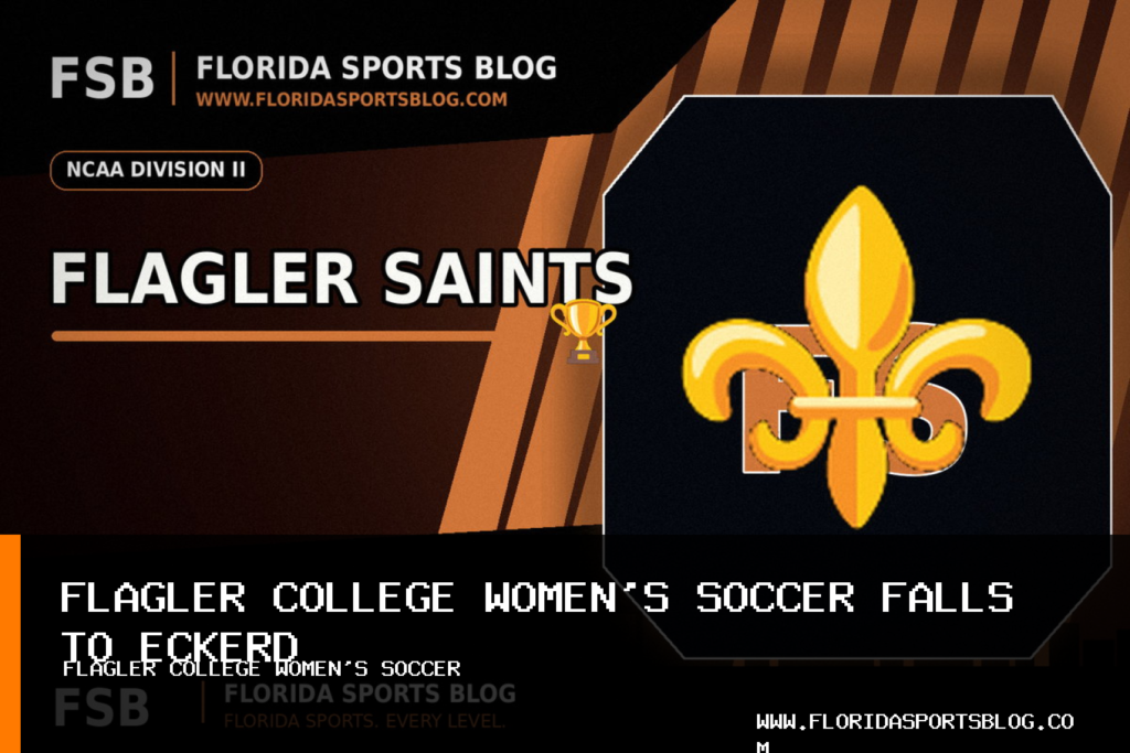 Flagler College Athletics: Flagler women's soccer team falls 3-0 to Eckerd College featured image