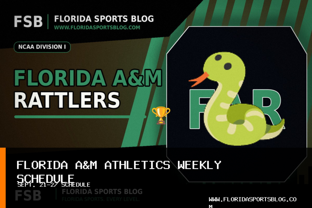 Florida A&M University Announces Men's Golf, Women's Volleyball and Football Schedule for Sept. 21-27 featured image